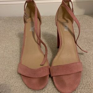 Pink heels